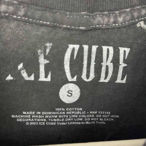 Officially Licensed Ice Cube Today Was A Good Day T-Shirt Black Acid Wash Small - Picture 3 of 6